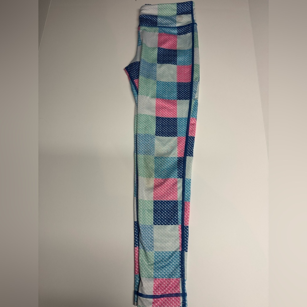 Vineyard Vines Colorful Checkered Leggings